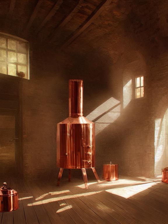 Die traditionelle Destillation 