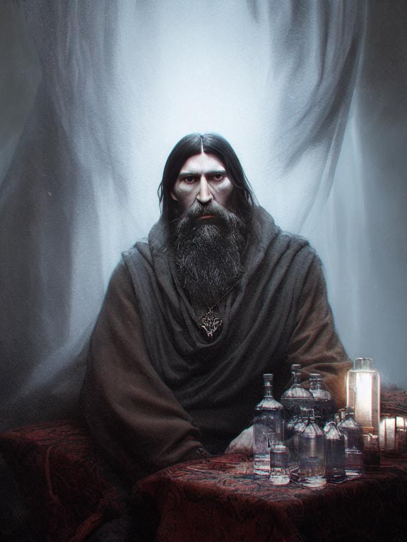 Rasputin mit Vodka
