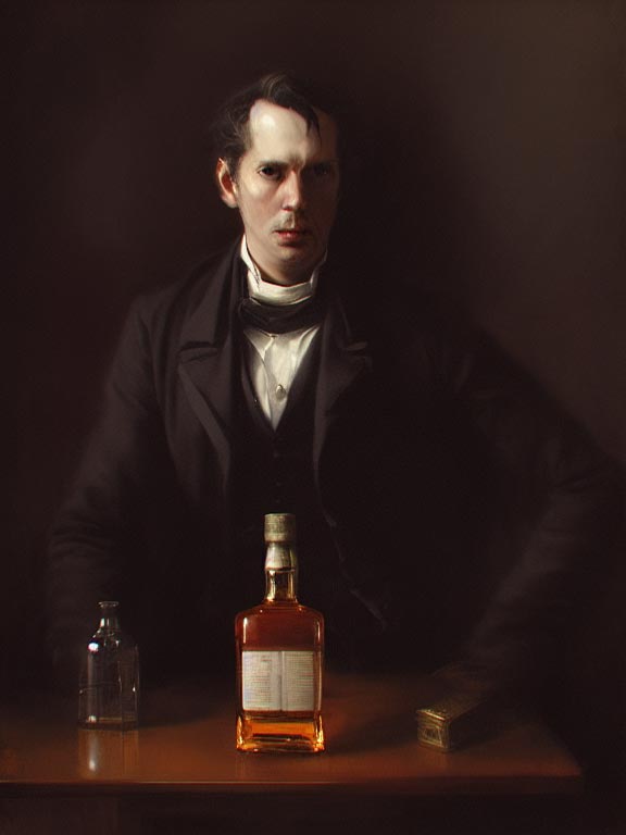 Gentleman und sein Whisky