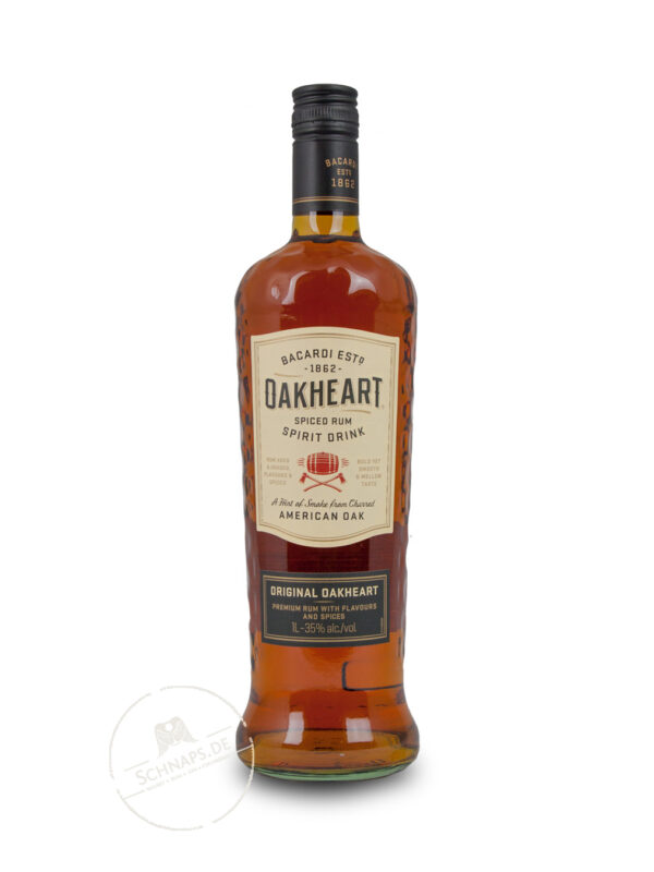 Bacardi Rum Oakheart 35 % 1,0L