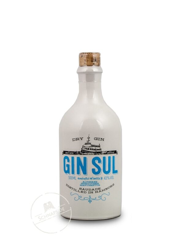 Produktabbildung Gin Sul Dry Gin 43% 0,5L Flasche